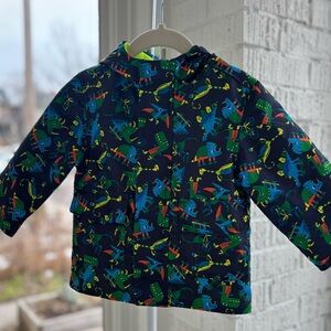 F.O.G. by London Fog Toddler Dinosaur Jacket | 12M | Hooded